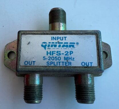 LOT OF 2  Qintar HFS-2P  5–2050MHz 2-Way Splitter