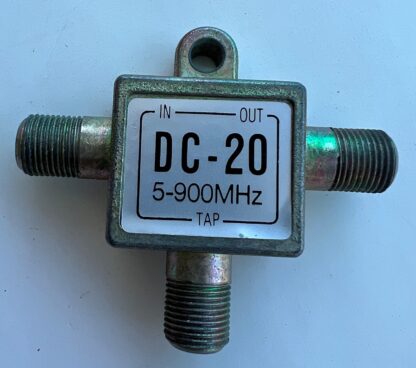 LOT OF 2    DC-20   5-900MHz   2-Way  Sat Cable TV   Splitter