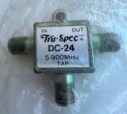 LOT OF 2  NEW  Tru-Spec  DC-24   5-900MHz   2-Way  Sat Cable TV   Splitter