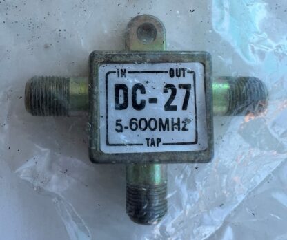 LOT OF 3  NEW   DC-27   5-600MHz   2-Way  Sat Cable TV   Splitter