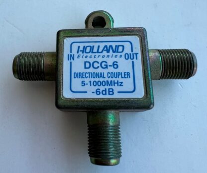LOT OF 3  Holland  DCG-6   5-1000MHz Directional Coupler   2-Way    Splitters