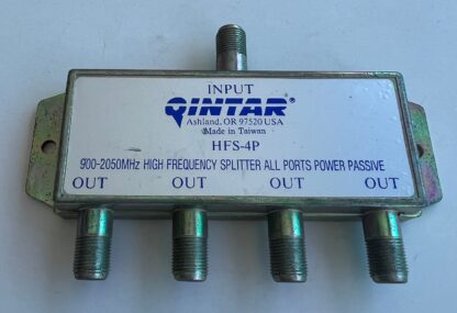 Qintar HFS-4P  900–2050MHz High Frequency Splitter All Posts Power Passive