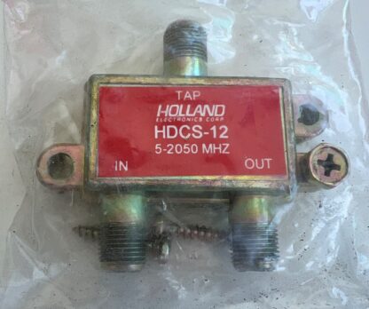 LOT OF 2 NEW Holland HDCS-12  5-2050MHz  Diecast Sat Cable TV  Splitter