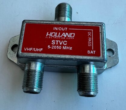 LOT OF 2  Holland STVC  5-2050MHz  Diecast Sat Cable TV  Splitter