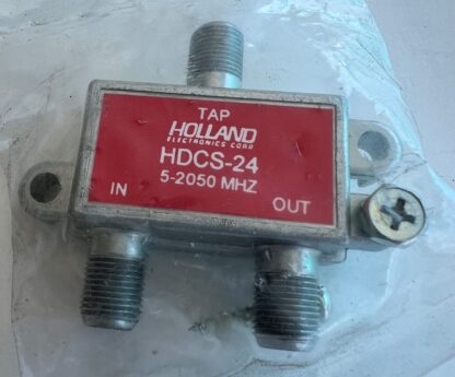 LOT OF 2  NEW Holland HDCS-24  5-2050MHz  Diecast Sat Cable TV  Splitter