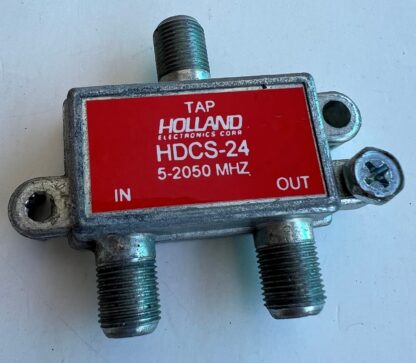 LOT OF 2  Holland HDCS-24  5-2050MHz  Diecast Sat Cable TV  Splitter