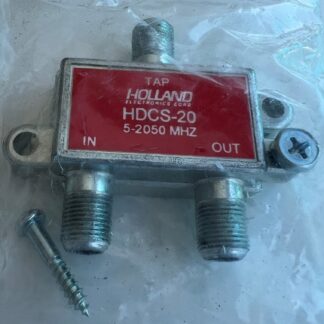 LOT OF 2  NEW  Holland HDCS-20  5-2050MHz  Diecast Sat Cable TV  Splitter