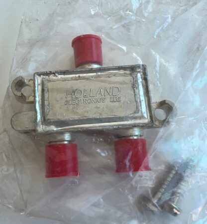 LOT OF 2 NEW Holland HFS-2D 5-2150MHz Diode Steered 2-Way Sat Cable TV Splitter - Image 3