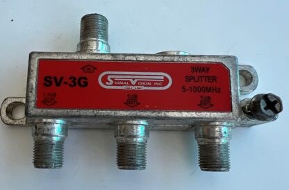 LOT OF 2 SVI SV-3G 5–1000MHz 3-Way Splitter