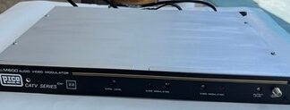 Pico Macom M600 Audio Video Modulator CATV Series 117 VAC 60 Hz 14W