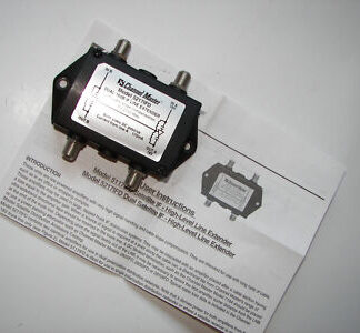 Channel Master 5217IFD 16dB DUAL 16dB IF Line Extender 950-2050MHz NEW