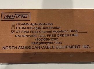 Cable Tronix CT-FMM-3 Fixed Channel Modulator NEW