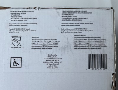 Seasons 412364 Anchor Point Two Handle Kitchen Faucet Polished Chrome - Image 5