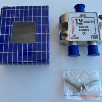 TW DPLX2G-DG Diplexer 5-2300MHz For User With Satellite or Cable TV - NEW