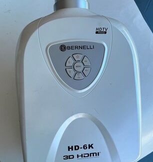Bernelli HD-6K 3D HDMI LCD Projector  HDTV Ready, Comes With Mounting Pole
