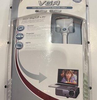 Monster 16 Ft High Performance VGA Cable 2048x1536 Resolution Refresh Rate 85 Hz