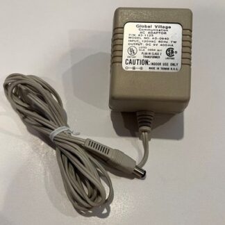 Global Village Communication AD-0940 AC Adapter 120VAC 60Hz 7W DC 9V 400mA