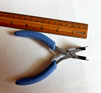 Excelta 505C-US Pliers, Insertion-Extraction, 0.788" W H, Carbon Steel, 5.5" OAL
