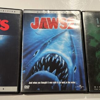 Set of 3 DVD's: Jaws (2 Disc), Jaws 2, Aliens