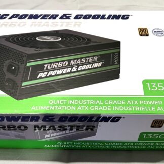PC Power & Cooling Turbo Master Quiet Industrial Grade ATX Power Supply 1350W