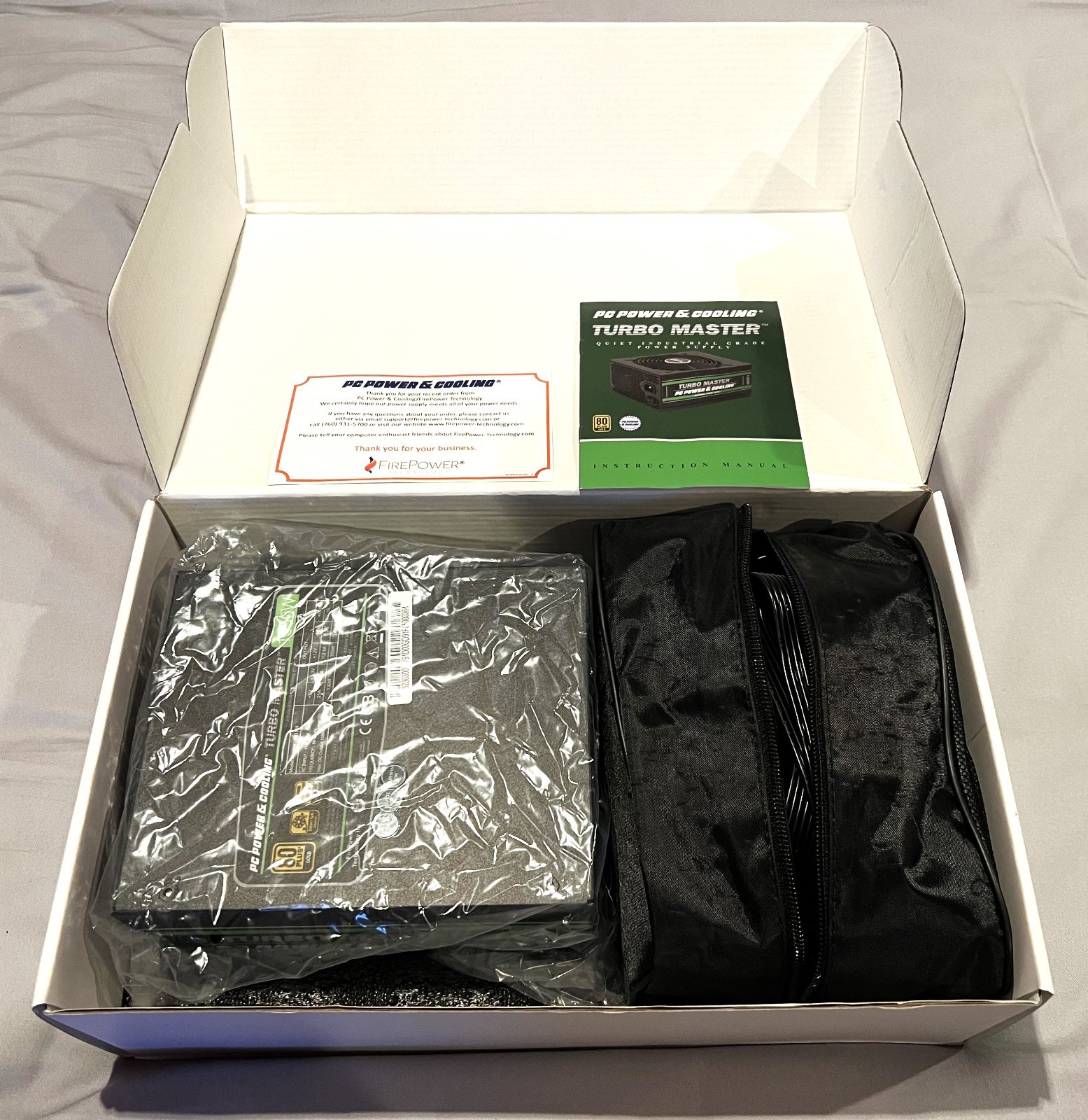 PC Power & Cooling Turbo Master Quiet Industrial Grade ATX Power Supply 1350W - Image 2