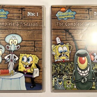 SpongeBob SquarePants -  3rd Season DVD, Only Disc 1 and Disc 3