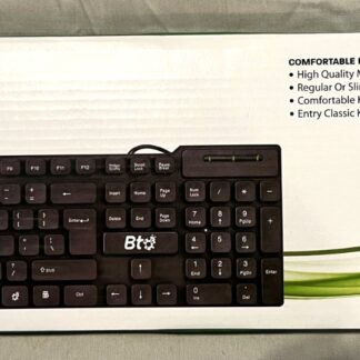 BT Wired USB Keyboard  Brand New In Box