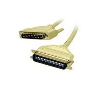 6ft. IEEE-1284 High Speed Parallel Printer Cable DB25M - CyberPower Grey