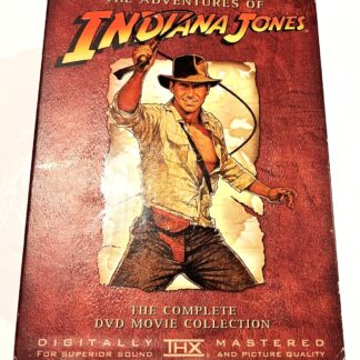 THE ADVENTURES OF INDIANA JONES: THE COMPLETE DVD MOVIE COLLECTION 4 DISC SET