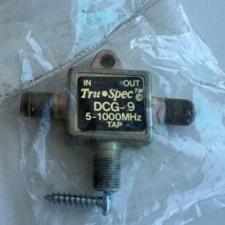 LOT of 2 NEW  Tru-Spec DCG-9 Single Tap Splitter 5-1000MHz