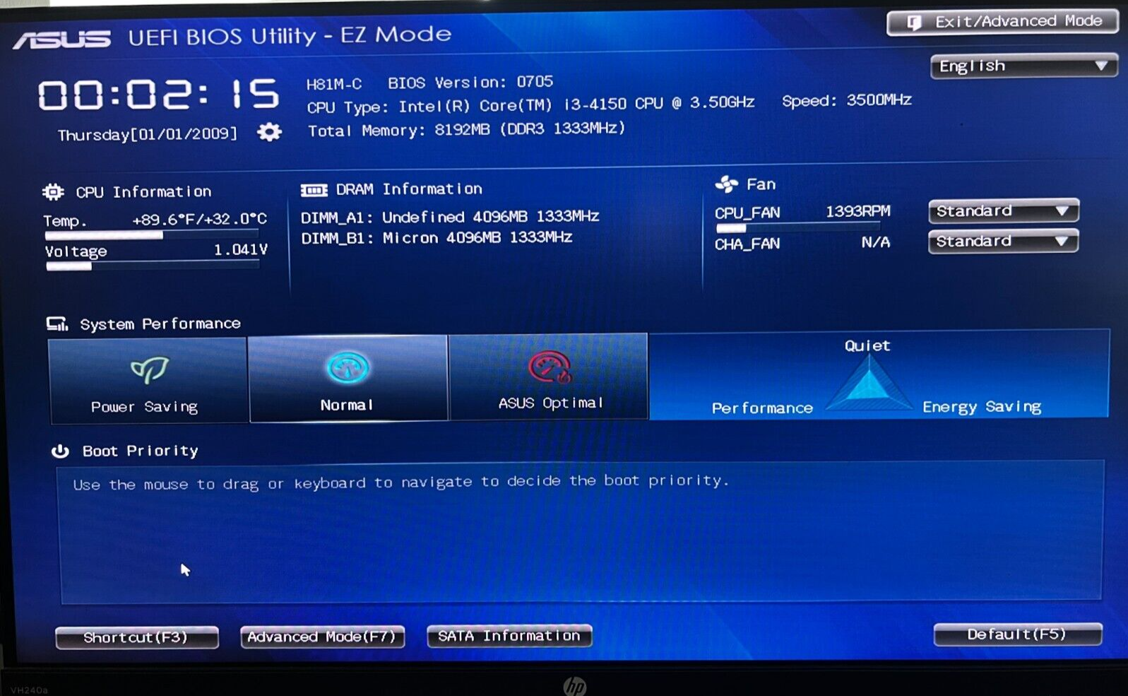 Asus H81M-C/CSM MoBo + Intel i3-4150 3.5GHz CPU + HeatSink + 8GB RAM + PowBut - Image 7