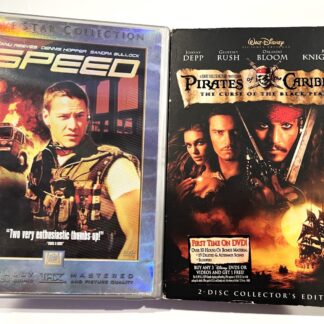 2 Sets: Pirates of the Caribbean (2 Disc), Speed (2 Disc)