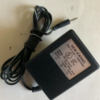Hon-Kwang D6-10-07 Plug In Class 2 Transformer 120V 60Hz 25W in, 18VDC 250mA out
