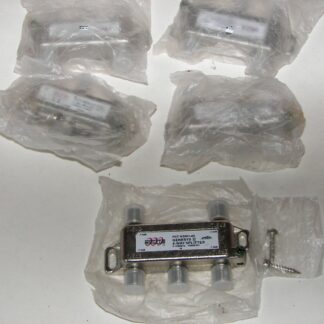 LOT OF 4 PCT-NGNII-4S GENESIS II 4-Way Coaxial Cable Satellite Splitters NEW