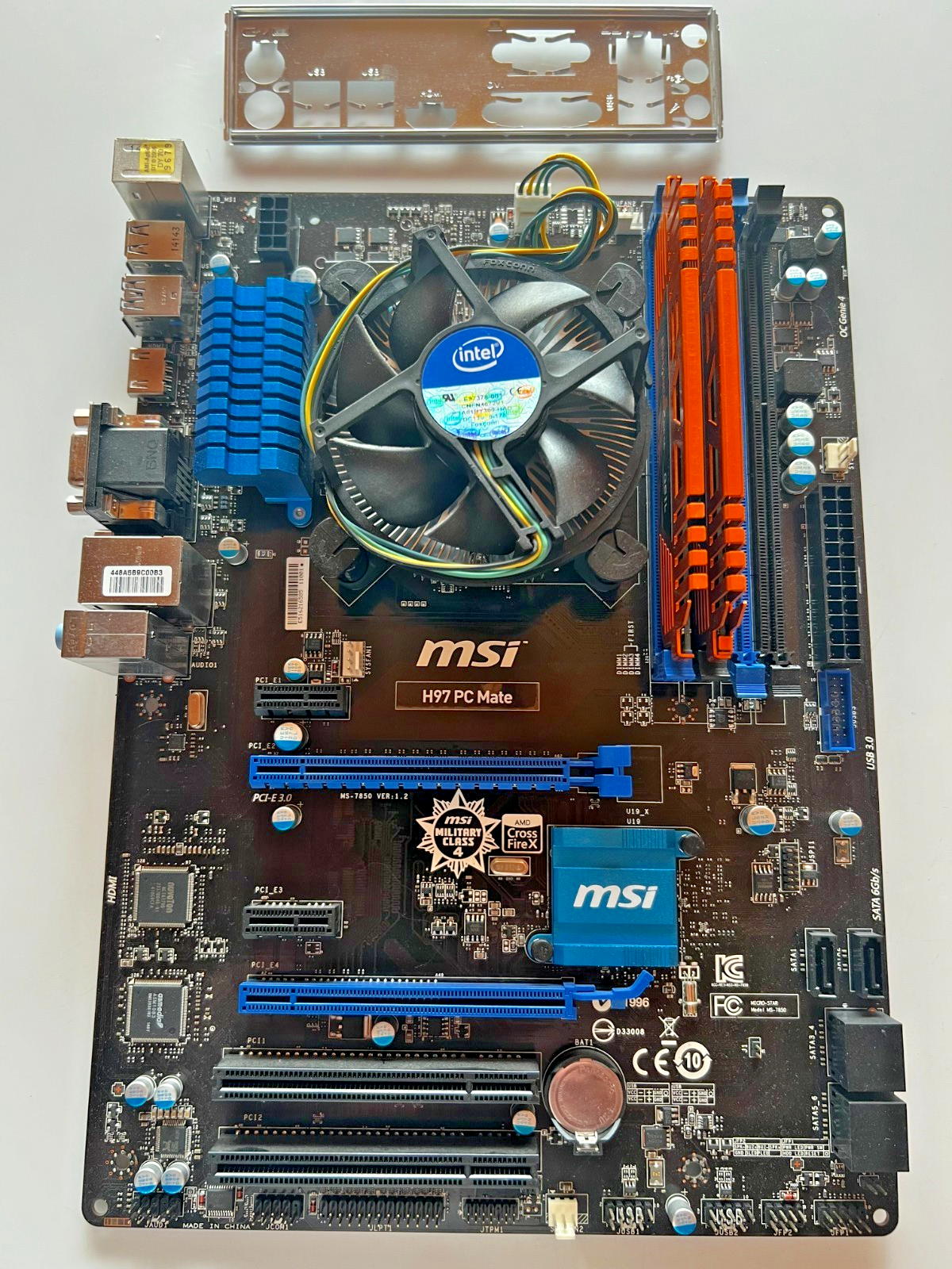 MSI H97 PC Mate Motherboard + 3.50GHz i7-4770K CPU + HeatSink + 8GB DDR3 Combo - Image 11