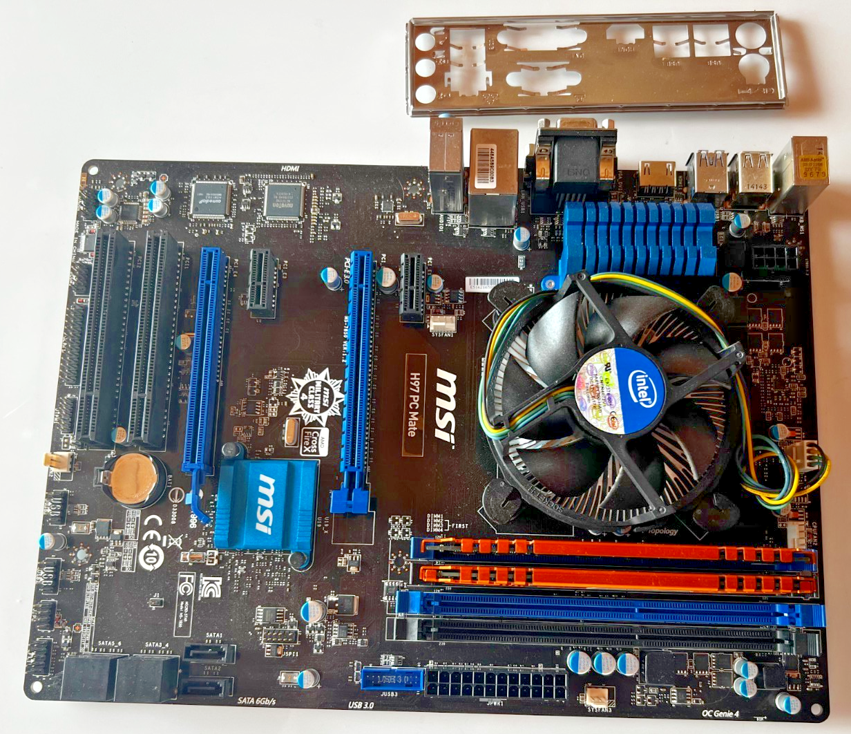 MSI H97 PC Mate Motherboard + 3.50GHz i7-4770K CPU + HeatSink + 8GB DDR3 Combo - Image 16