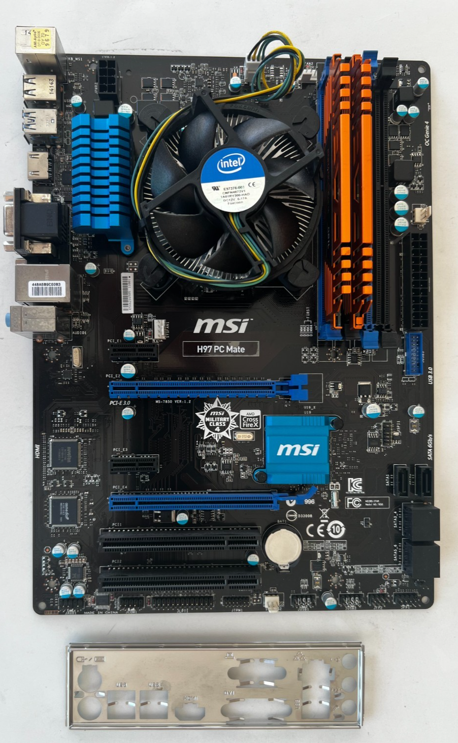 MSI H97 PC Mate Motherboard + 3.50GHz i7-4770K CPU + HeatSink + 8GB DDR3 Combo - Image 18