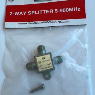NEW  LOT OF 2  CENTRONICS 241   5-900MHz   2-Way  Sat Cable TV   Splitter