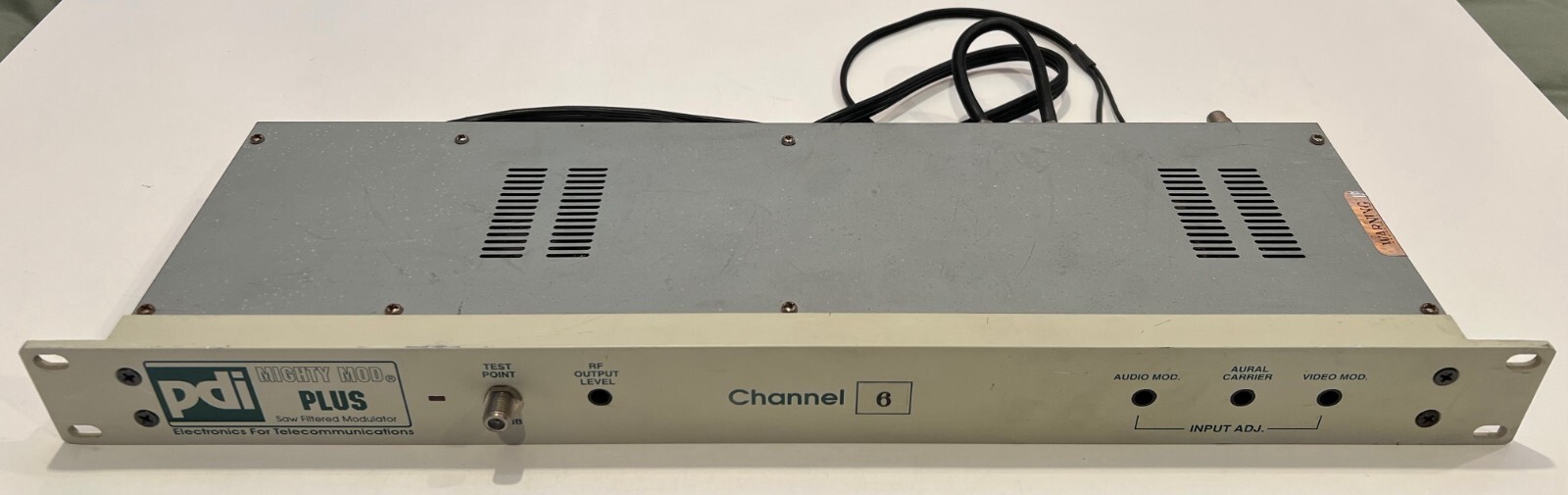 PDI MIGHTY MOD PLUS SAW FILTERED MODULATOR CHANNEL 6 - Image 2