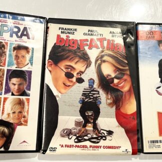 Set of 3 DVD's,  Hairspray, Big Fat Liar, Dog Gone
