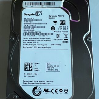 Seagate Barracuda ST3500413AS 500GB 7200RPM 16MB SATA 6.0 3.5" HDD 9YP142-516
