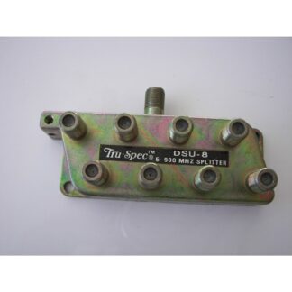 Tru-Spec DSU-8 5-900 MHZ 8 Way Splitter HD Analog Satellite TV Cable Antenna NEW