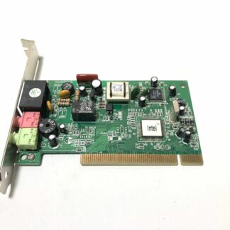 INTEL ENF656-GPCI-INPR 56k Data FAX Modem PCI v90 v92 w/ Mic & Speakers OUT.