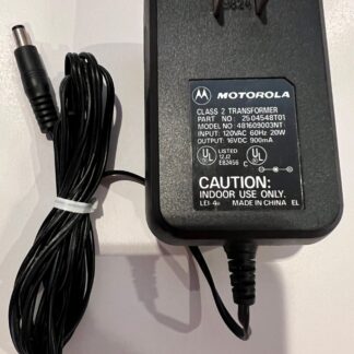 Motorola Class 2 Transformer 481609003NT Part #2504548T01 120V 60Hz 20W
