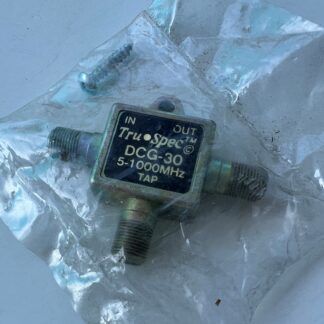 LOT of 2 Tru-Spec DCG-30 Single Tap Splitter 5-1000MHz