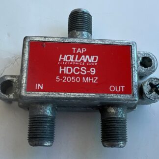 LOT OF 2 Holland HDCS-9  5-2050MHz  Diecast Sat Cable TV  Splitter
