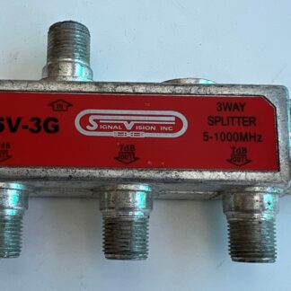 LOT OF 2 SVI SV-3G 5–1000MHz 3-Way Splitter