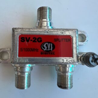 LOT OF 2 SVI SV-2G 5–1000MHz 2-Way Splitter