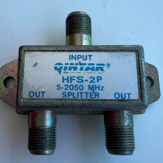 LOT OF 2  Qintar HFS-2P  5–2050MHz 2-Way Splitter