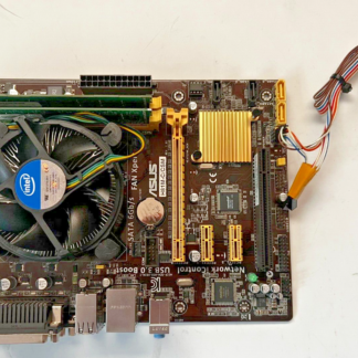 Asus H81M-C/CSM MoBo + Intel i3-4150 3.5GHz CPU + HeatSink + 8GB RAM + PowBut